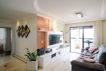 Sala de apartamento à venda com 3 quartos, 130m² em Vila Caminho do Mar, São Bernardo do Campo