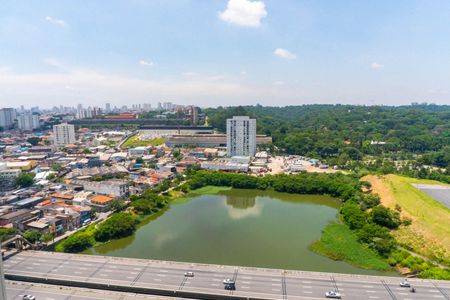 Vista da Sacada da Sala de apartamento para alugar com 2 quartos, 97m² em Vila Guarani (zona Sul), São Paulo