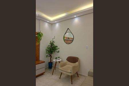 Sala de apartamento para alugar com 3 quartos, 115m² em Canto do Forte, Praia Grande