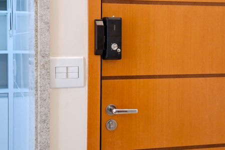 Apartamento para alugar com 115m², 3 quartos e 2 vagasFechadura eletrônica 