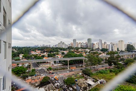 Vista da Varanda de apartamento para alugar com 1 quarto, 47m² em Campo Belo, São Paulo