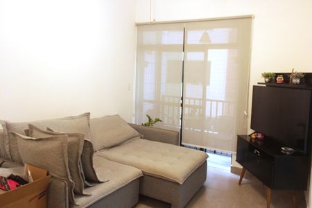 Sala de apartamento para alugar com 1 quarto, 56m² em Pompéia, Santos