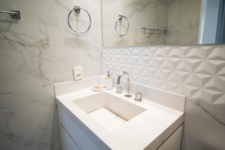 Apartamento para alugar com 54m², 1 quarto e 1 vaga Apartamento para alugar com 54m², 1 quarto e 1 vagaBanheiro da Suíte