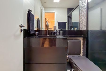 Apartamento à venda com 55m², 2 quartos e 1 vaga Apartamento à venda com 55m², 2 quartos e 1 vagaBanheiro da Suíte