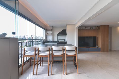 Varanda de apartamento para alugar com 2 quartos, 103m² em Jardim Caravelas, São Paulo