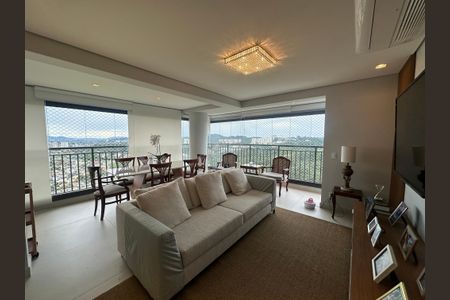 Sala de apartamento à venda com 3 quartos, 120m² em Centro Comercial Jubran, Barueri