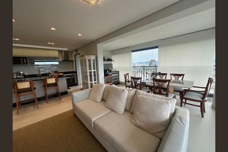 Sala de apartamento à venda com 3 quartos, 120m² em Centro Comercial Jubran, Barueri