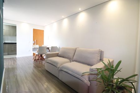 Sala de apartamento à venda com 2 quartos, 62m² em Parque Sao Vicente, Santo André
