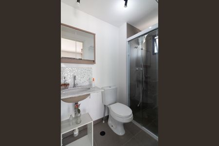 Banheiro de kitnet/studio à venda com 1 quarto, 32m² em Butantã, São Paulo