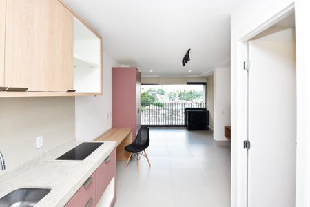 entrada de kitnet/studio para alugar com 1 quarto, 26m² em Perdizes, São Paulo