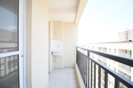 Varanda da Sala de apartamento à venda com 2 quartos, 43m² em Jardim Tres Irmaos, Taboão da Serra