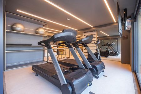 Studio para alugar com 26m², 1 quarto e sem vaga Studio para alugar com 26m², 1 quarto e sem vagaAcademia