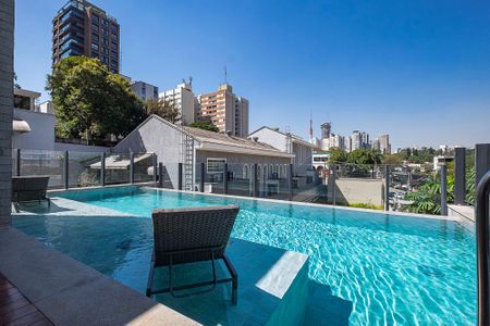 Studio para alugar com 26m², 1 quarto e sem vaga Studio para alugar com 26m², 1 quarto e sem vagaPiscina