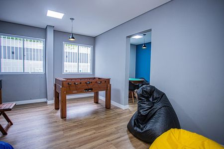 Apartamento para alugar com 36m², 2 quartos e sem vaga Apartamento para alugar com 36m², 2 quartos e sem vagaSala de jogos