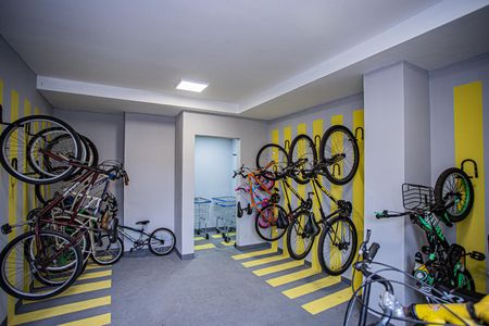 Apartamento para alugar com 36m², 2 quartos e sem vaga Apartamento para alugar com 36m², 2 quartos e sem vagaBicicletário