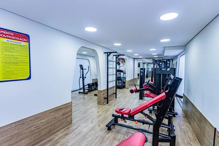 Apartamento para alugar com 61m², 3 quartos e 1 vaga Apartamento para alugar com 61m², 3 quartos e 1 vagaÁrea comum - Academia