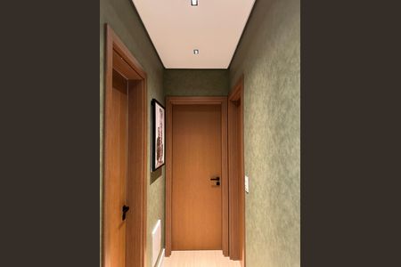 Apartamento à venda com 85m², 2 quartos e 2 vagasCorredor