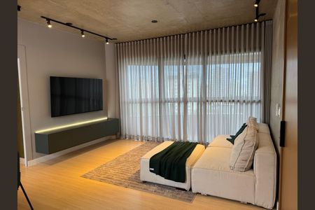 Sala de apartamento à venda com 2 quartos, 85m² em Jardim, Santo André