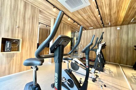 Studio para alugar com 31m², 1 quarto e sem vaga Studio para alugar com 31m², 1 quarto e sem vagaÁrea comum - Academia