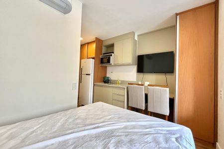 Studio para alugar com 31m², 1 quarto e sem vaga Studio para alugar com 31m², 1 quarto e sem vagaSala/Quarto