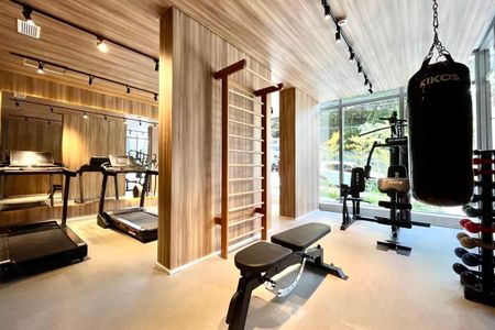 Studio para alugar com 31m², 1 quarto e sem vaga Studio para alugar com 31m², 1 quarto e sem vagaÁrea comum - Academia