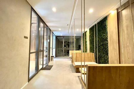 Studio para alugar com 31m², 1 quarto e sem vaga Studio para alugar com 31m², 1 quarto e sem vagaHall social