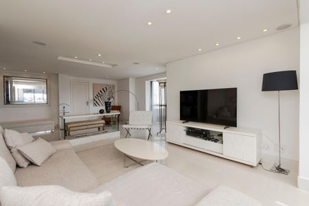 Sala de apartamento à venda com 3 quartos, 198m² em Campo Belo, São Paulo