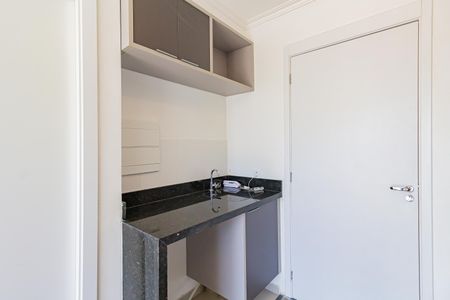 Apartamento para alugar com 27m², 1 quarto e sem vagaDetalhe da area de serviço