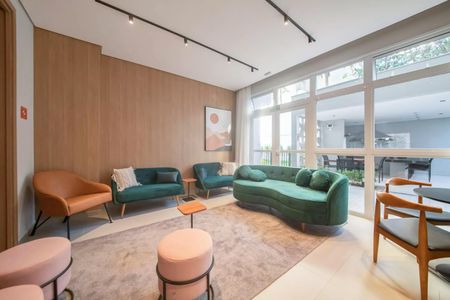 Apartamento para alugar com 27m², 1 quarto e sem vagaÁrea comum - Salão de festas