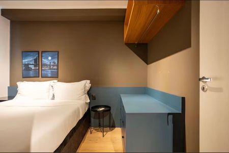 Quarto de apartamento para alugar com 1 quarto, 28m² em Moema, São Paulo