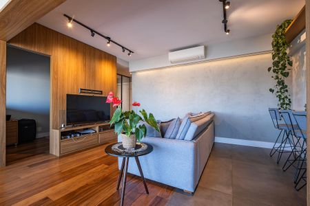 Sala/Cozinha de apartamento à venda com 3 quartos, 121m² em Pinheiros, São Paulo