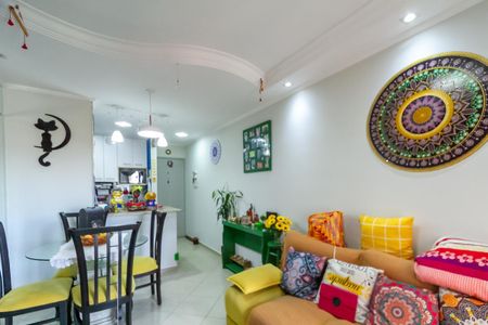 Sala de apartamento à venda com 2 quartos, 55m² em Jardim Colonial, São Bernardo do Campo