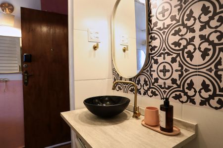 Studio para alugar com 15m², 1 quarto e sem vaga Studio para alugar com 15m², 1 quarto e sem vagaBanheiro