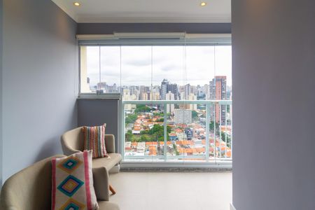 Varanda de apartamento para alugar com 2 quartos, 53m² em Chácara Santo Antônio (zona Sul), São Paulo