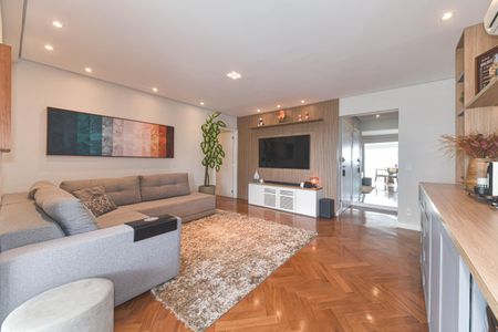 Sala de apartamento à venda com 3 quartos, 108m² em Campo Belo, São Paulo