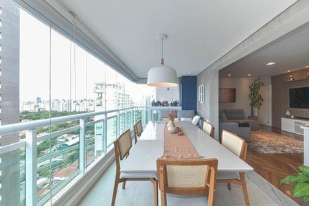 Varanda de apartamento à venda com 3 quartos, 108m² em Campo Belo, São Paulo