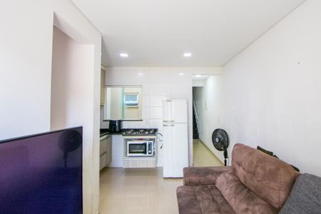 Sala de apartamento à venda com 2 quartos, 118m² em Vila Bela Vista, Santo André