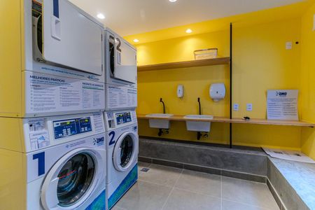 Apartamento para alugar com 24m², 1 quarto e sem vagaLavanderia