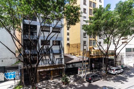 Vista da Sala de apartamento para alugar com 1 quarto, 24m² em Vila Buarque, São Paulo