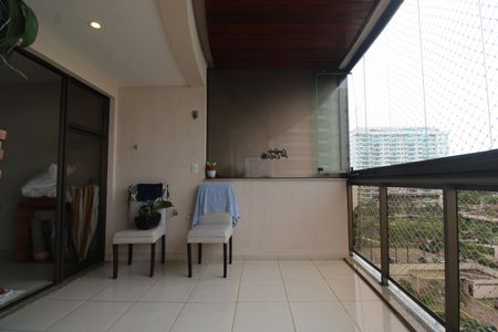 Sala - Varanda de apartamento para alugar com 3 quartos, 87m² em Barra Olímpica, Rio de Janeiro