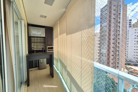 Varanda da Sala  de apartamento à venda com 3 quartos, 112m² em Cambuí, Campinas