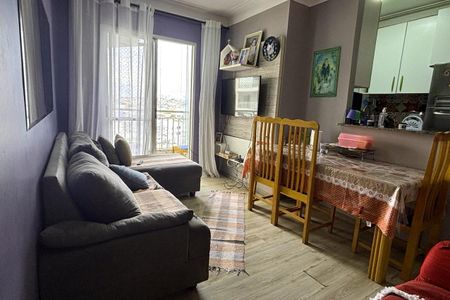 Sala de apartamento para alugar com 3 quartos, 76m² em Vila Santa Luzia, São Bernardo do Campo