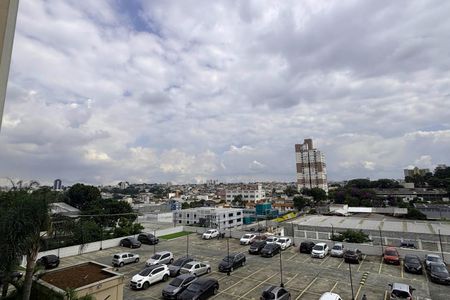 Varanda da Sala Vista  de apartamento para alugar com 3 quartos, 76m² em Vila Santa Luzia, São Bernardo do Campo