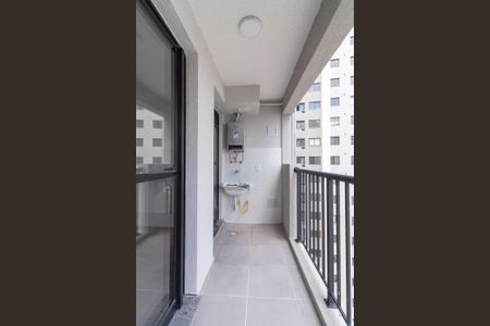 Varanda da Sala de apartamento para alugar com 2 quartos, 42m² em Cidade Antônio Estêvão de Carvalho, São Paulo