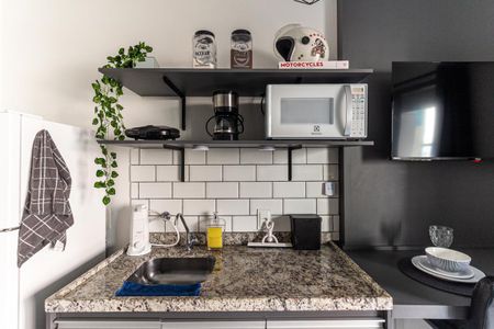 Studio para alugar com 24m², 1 quarto e sem vagaCozinha