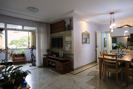 Sala de apartamento à venda com 3 quartos, 100m² em Silveira, Belo Horizonte