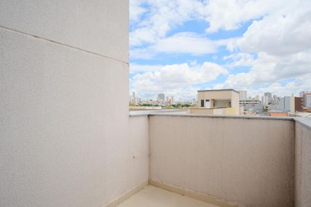 Varanda da sala de apartamento para alugar com 1 quarto, 30m² em Vila Carrão, São Paulo