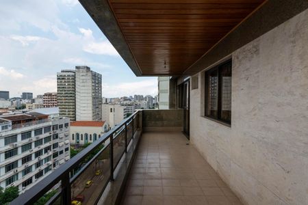 Varanda da Sala de apartamento à venda com 4 quartos, 212m² em Tijuca, Rio de Janeiro