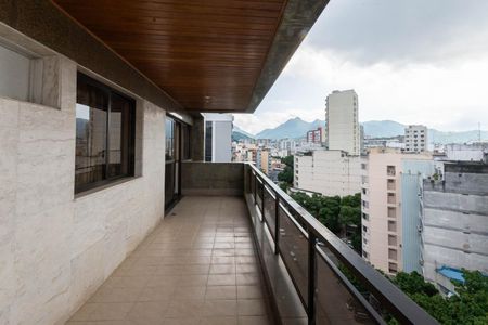 Varanda da Sala de apartamento à venda com 4 quartos, 212m² em Tijuca, Rio de Janeiro