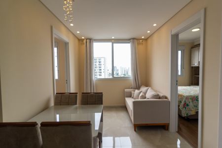 Sala de apartamento para alugar com 2 quartos, 33m² em Jardim Prudência, São Paulo